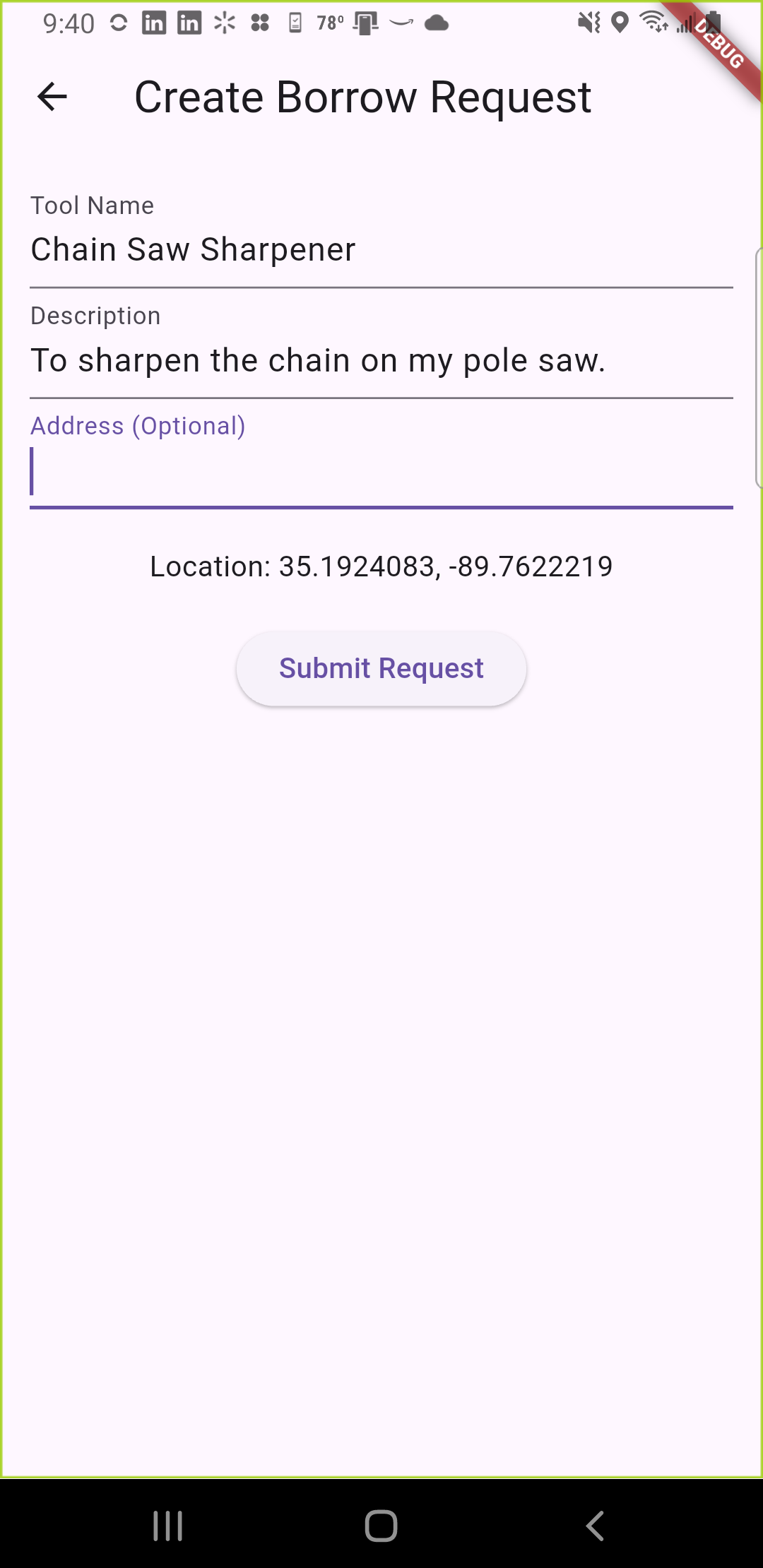 Baloaner screenshot