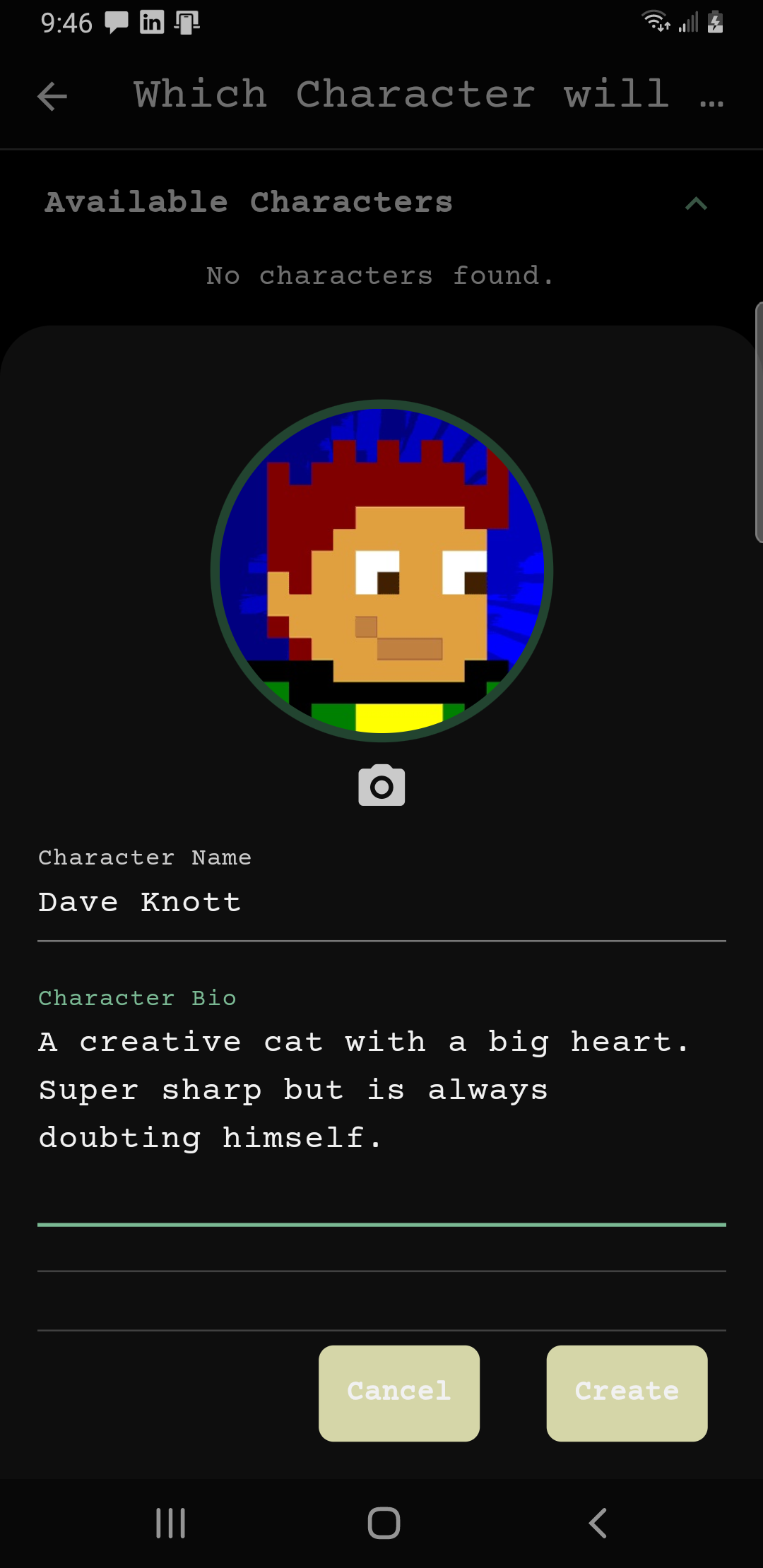 The Roll Play screenshot